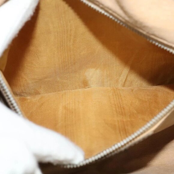 GUCCI GG Supreme Web Sherry Line Shoulder Bag PVC Beige Gold Red Auth ep10859 - Picture 12 of 16